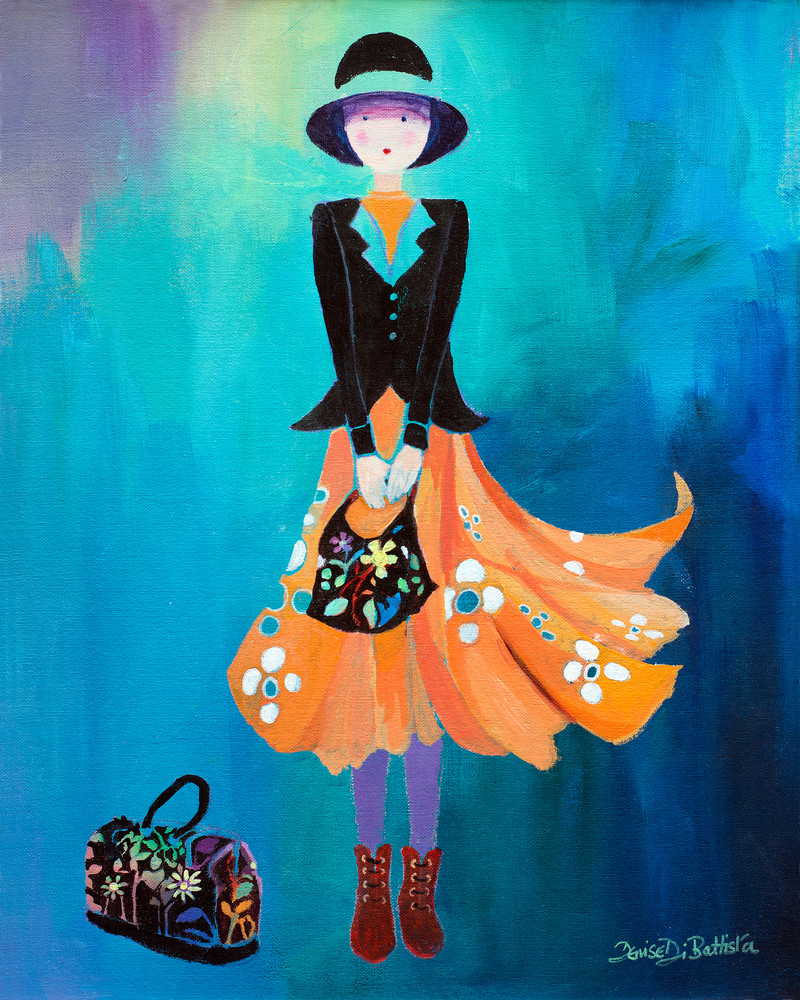 Quirky Female Art Print