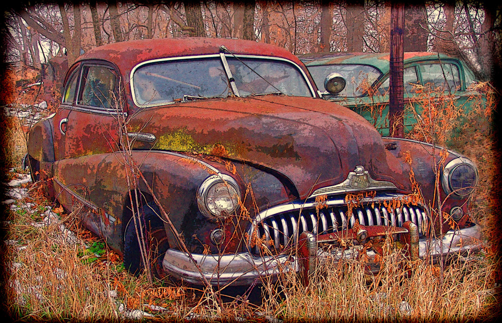 Buick In The Grass Art | terrynewell