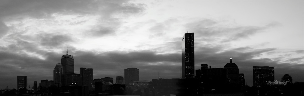 Boston Skyline, Grays  Photography Art | neilfkadey