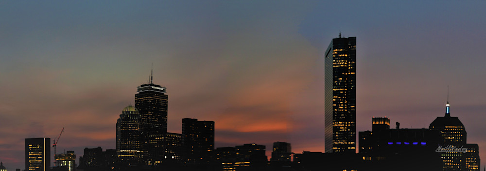 Boston Skyline, Sept 2017 Photography Art | neilfkadey