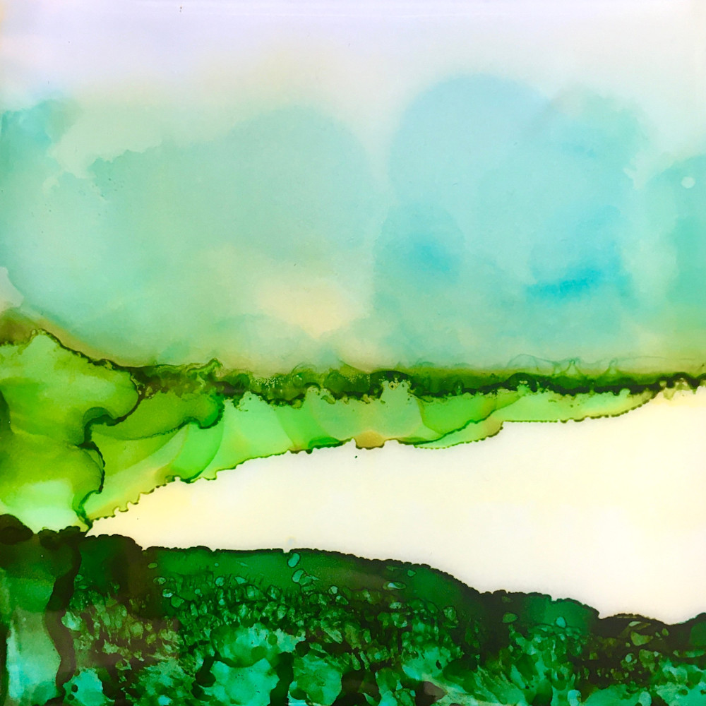 Meadow Triptych 1 Art | Sandy Smith Gerding Artwork