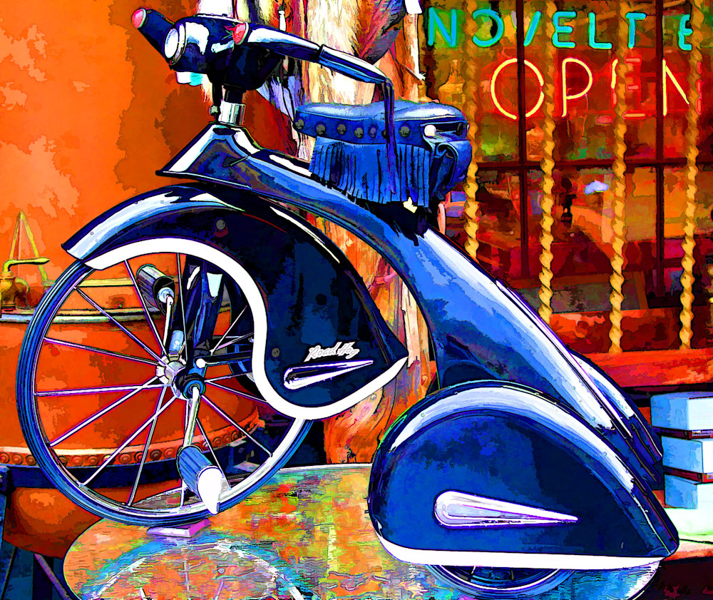 Vintage Tricycle Art | terrynewell
