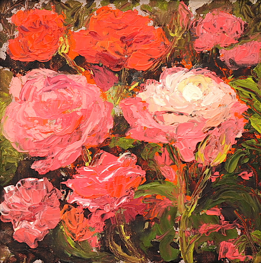 Fragrant Cloud Rose Bush  Art | Atelier NAN Gallery 21