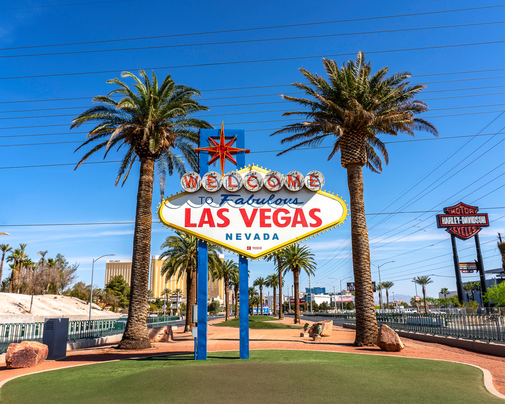 Welcome to Las Vegas sign Acrylic Print