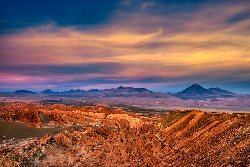 Atacama Sunset Photography Art | Rick Vyrostko Photography