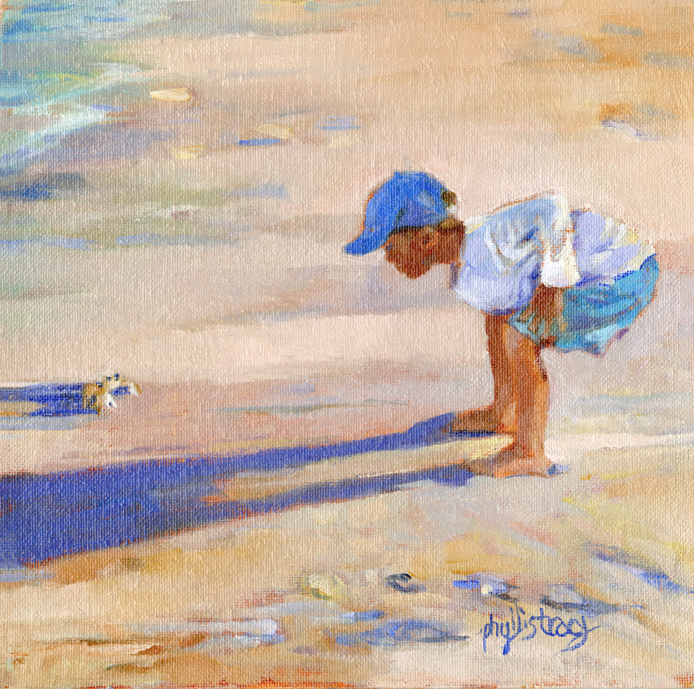 Tracy 051121 Beach Buddies 300 Art | Phyllis Tracy Fine Art