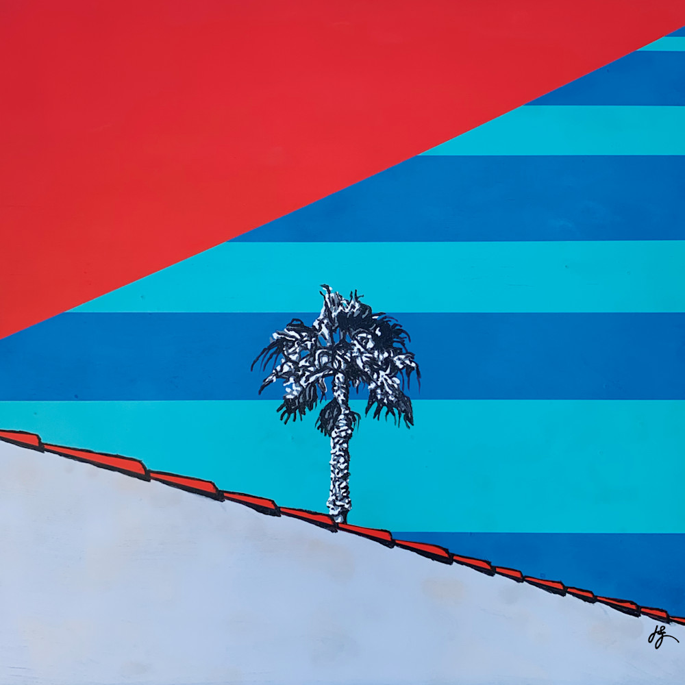 Palm Tree Noir, Print Art | Jon Savage Contemporary Art