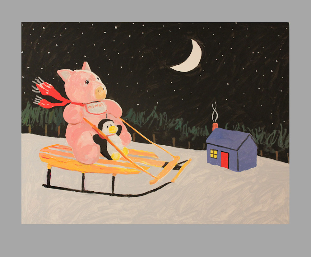 Starry Night  Sleigh Ride  Art | Not specified
