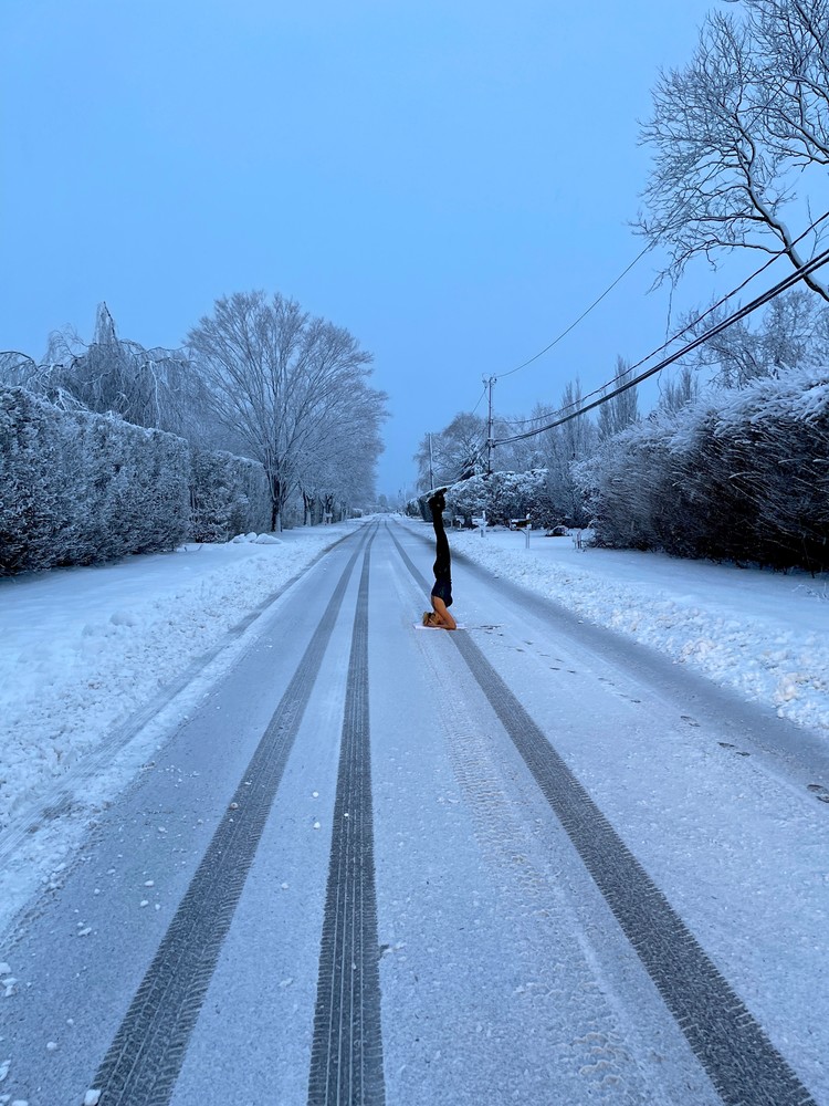 Ha Snow Road Photography Art | invertedangel