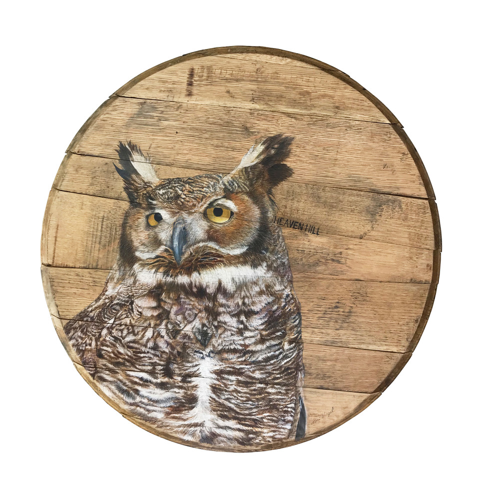 Moonshine Owl Art | Lori Vogel Studio
