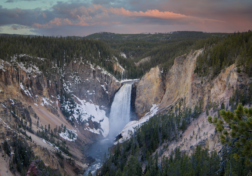Yellowstone Falls Photography Art | Jim Collyer Photography