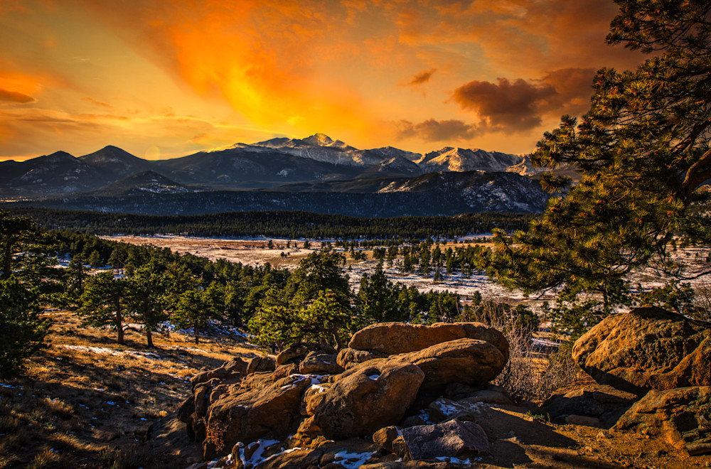 Rocky Mountain Sunrise Photography Art | Jim Collyer Photography
