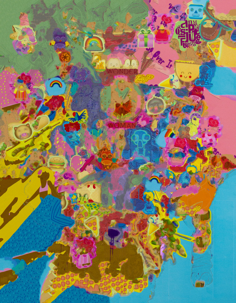 Stickerbook 23 B Art | Mikey Rioux