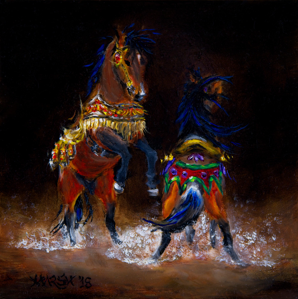 Fight at the O.K. Carousel Fine Art Prints