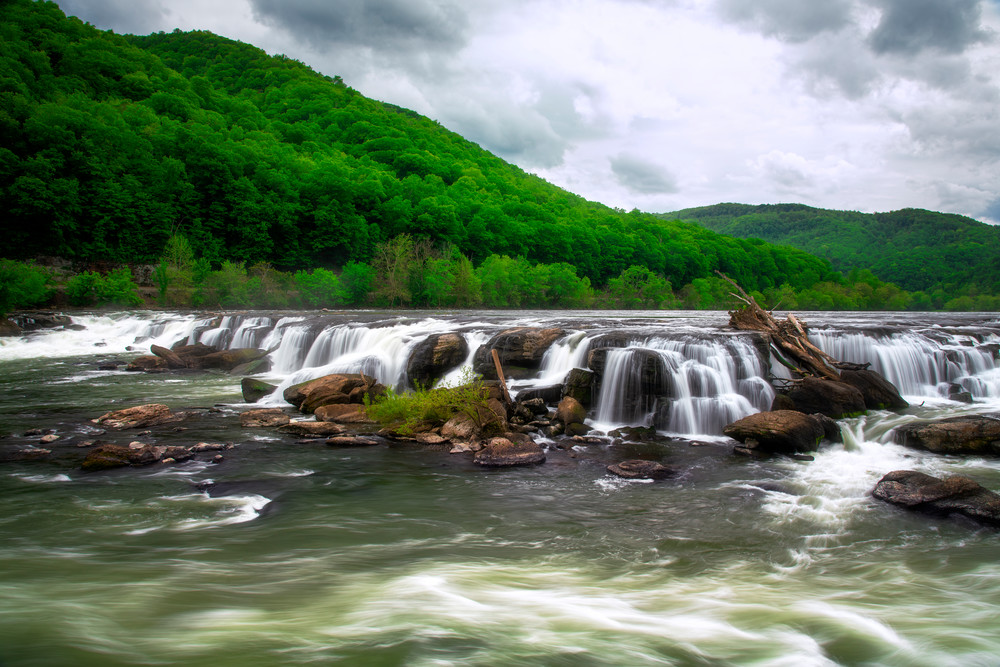 Sandstone Falls - West Virginia waterfalls fine-art photography prints