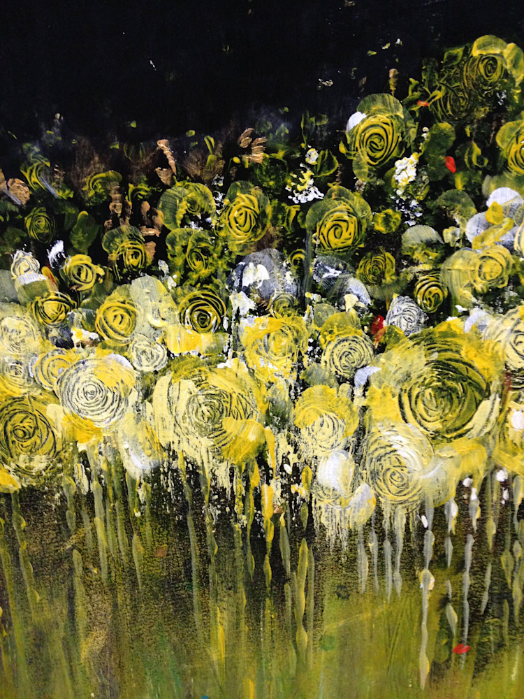 Evening Sunflowers Art | nancy iannitelli studio