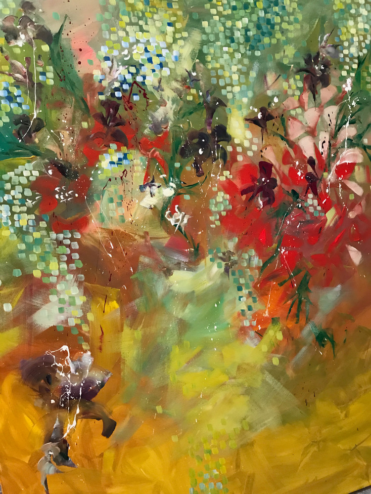 The Colourful Flowers Art | nancy iannitelli studio