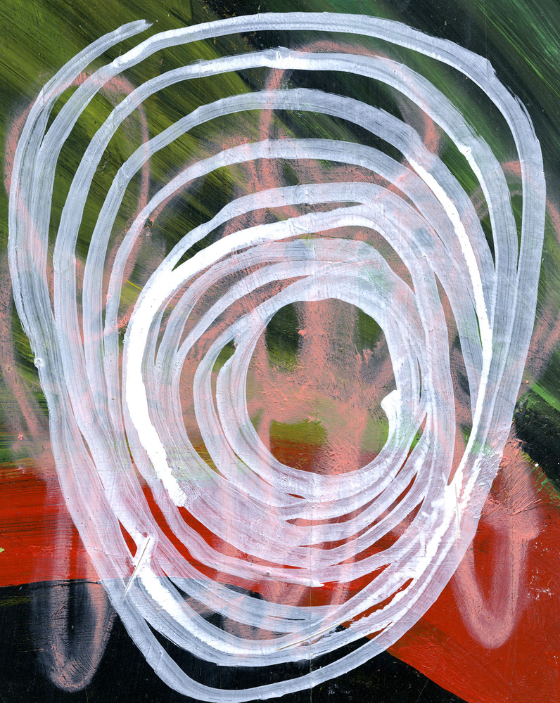White Spiral Art | Mikey Rioux