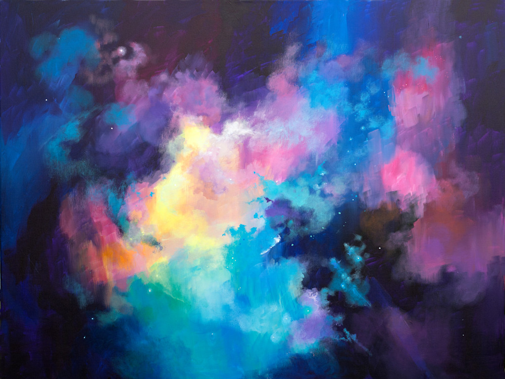 Hubble Space Art print