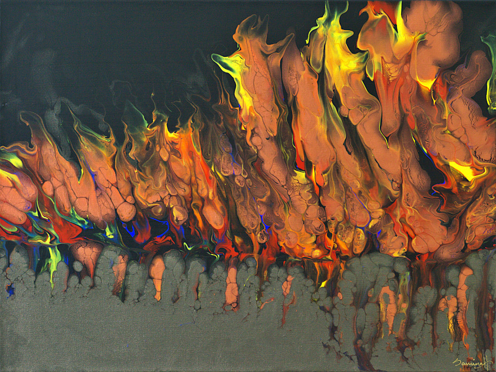 Blaze Out Art | Samina Hooda Art Gallery