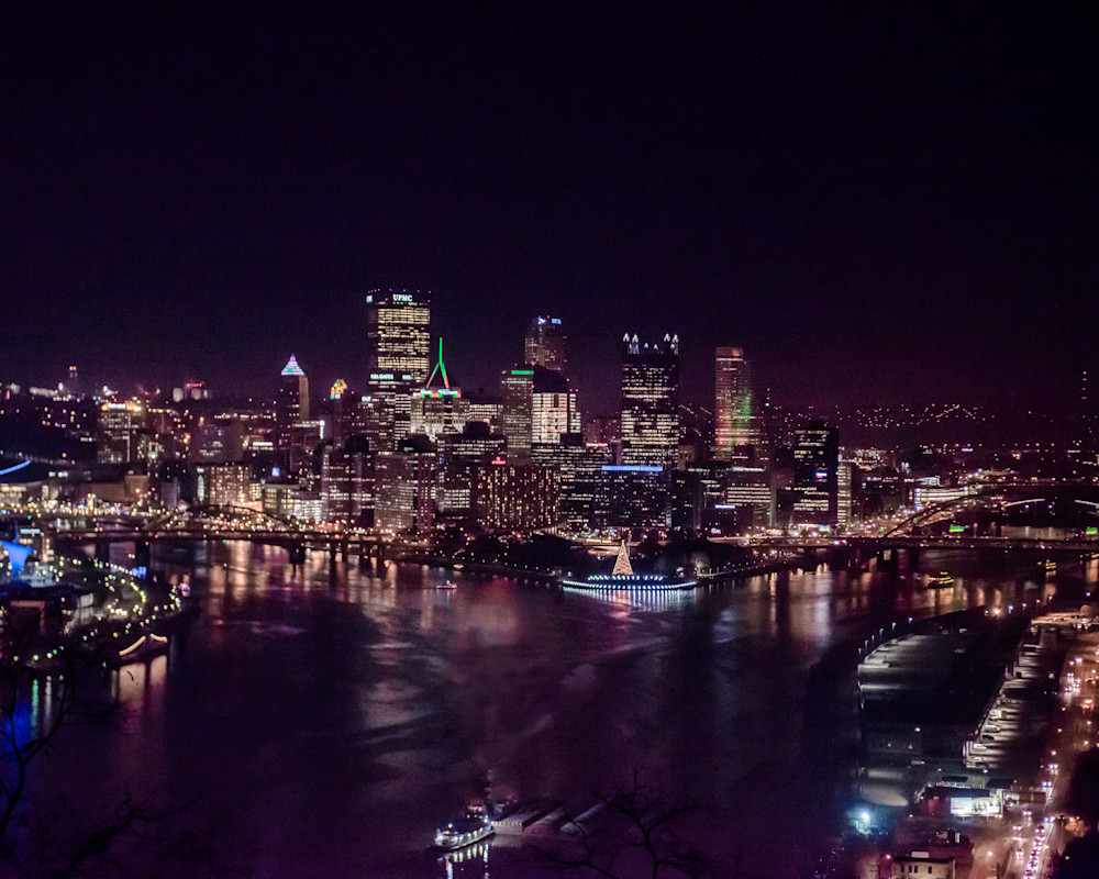 Pittsburgh Light Up Night 2017 Photography Art | Press1Photos, LLC