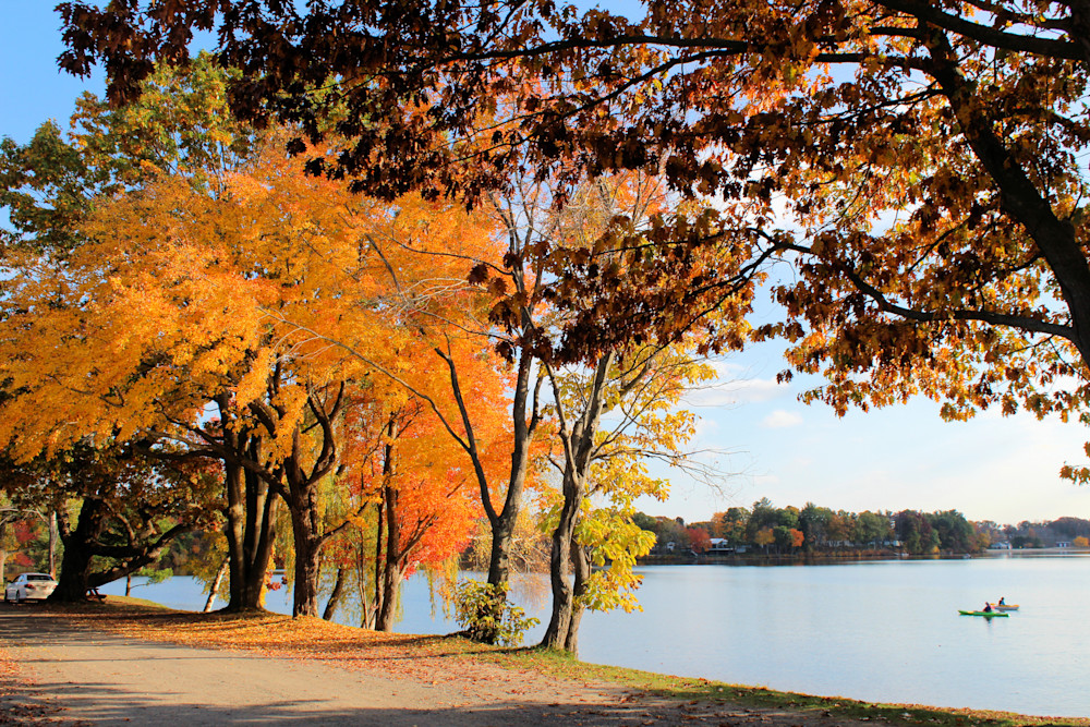 Fall2020 New England Lake Chauncy Art1 Photography Art | PixByNic Photography LLC
