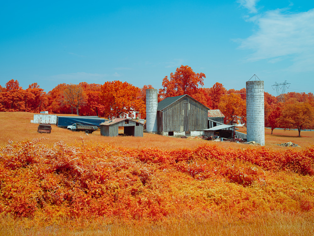 Farmhouse Off The Turnpike Photography Art | Erich Drazen Fine Art Photography