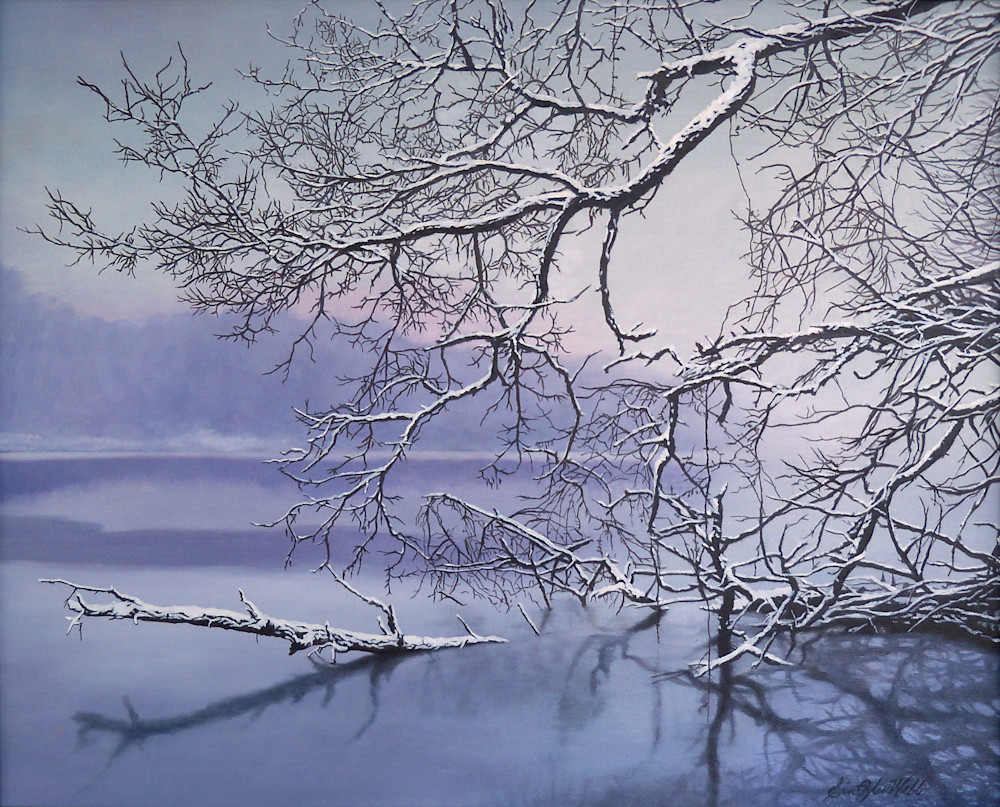 Monongahela - Stillness oil painting by Erin Pyles Webb