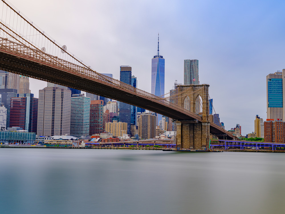 Brooklyn Bridge And Freedom Tower 01 Photography Art | Erich Drazen Fine Art Photography