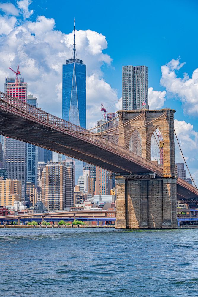 Brooklyn Bridge And Freedom Tower 02 Photography Art | Erich Drazen Fine Art Photography