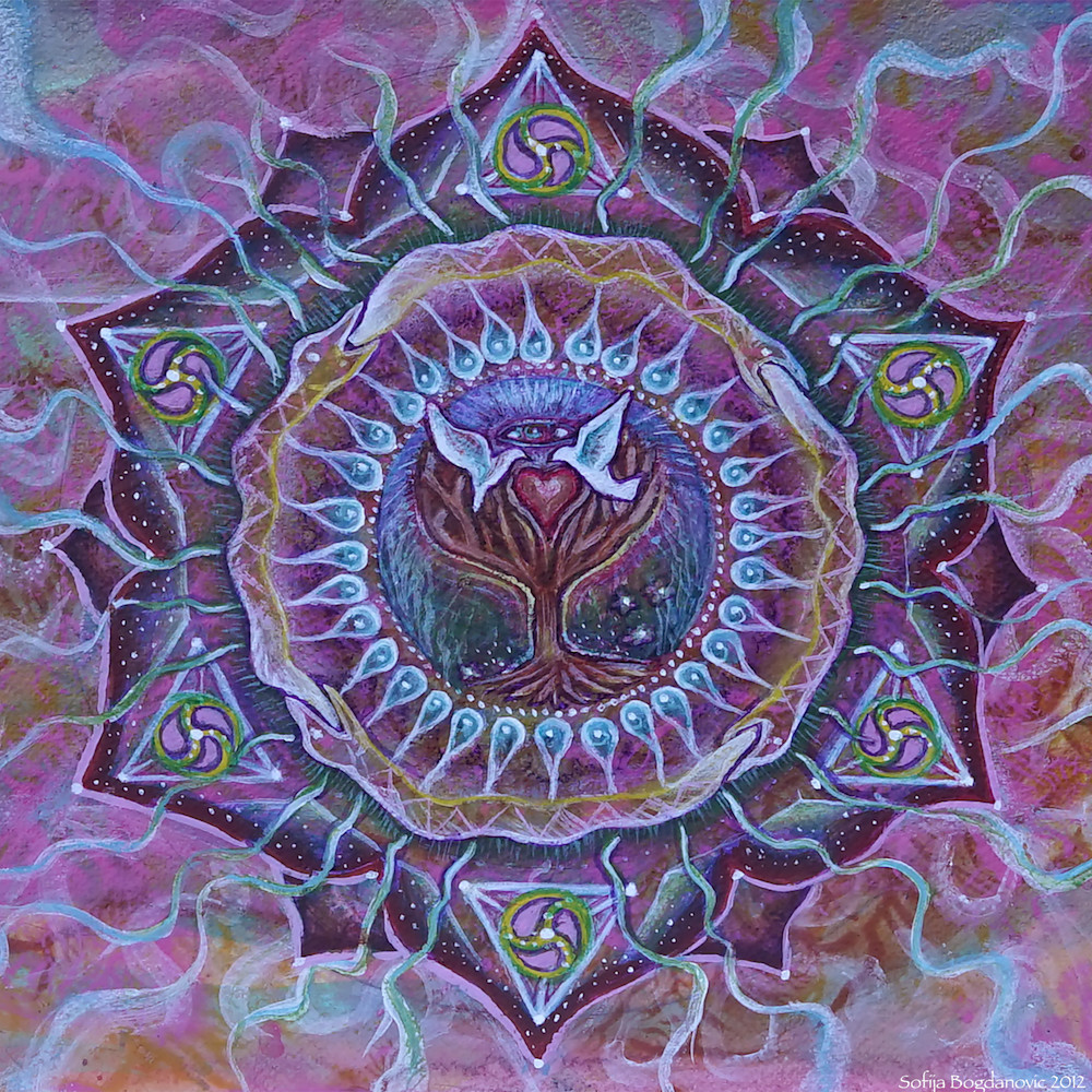 Twin Mandala Art | Studio SpaceTime