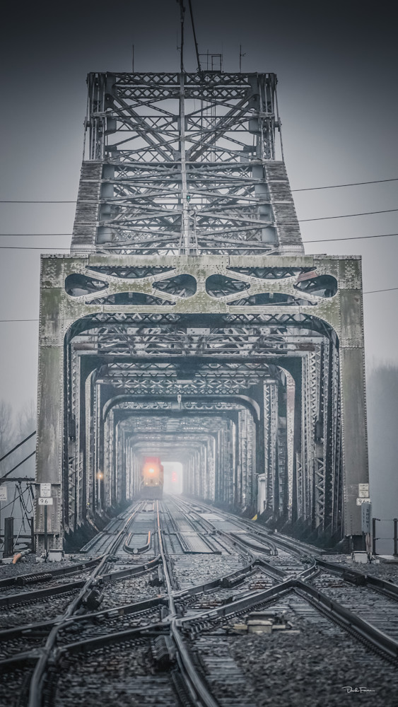 Oncoming Train Art | David Fowers Photography
