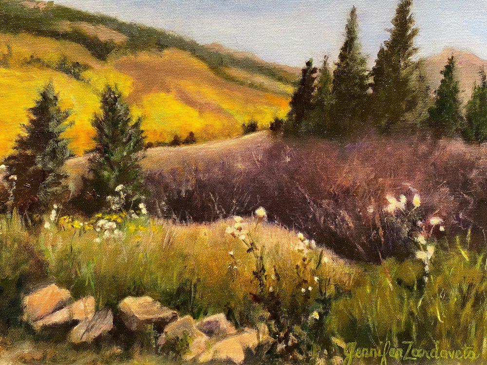 Jennifer Zardavets Art - Aspen Hills