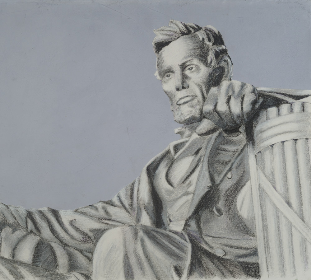 "Abe" Lincoln ,Dc Art | Joan Bixler Art