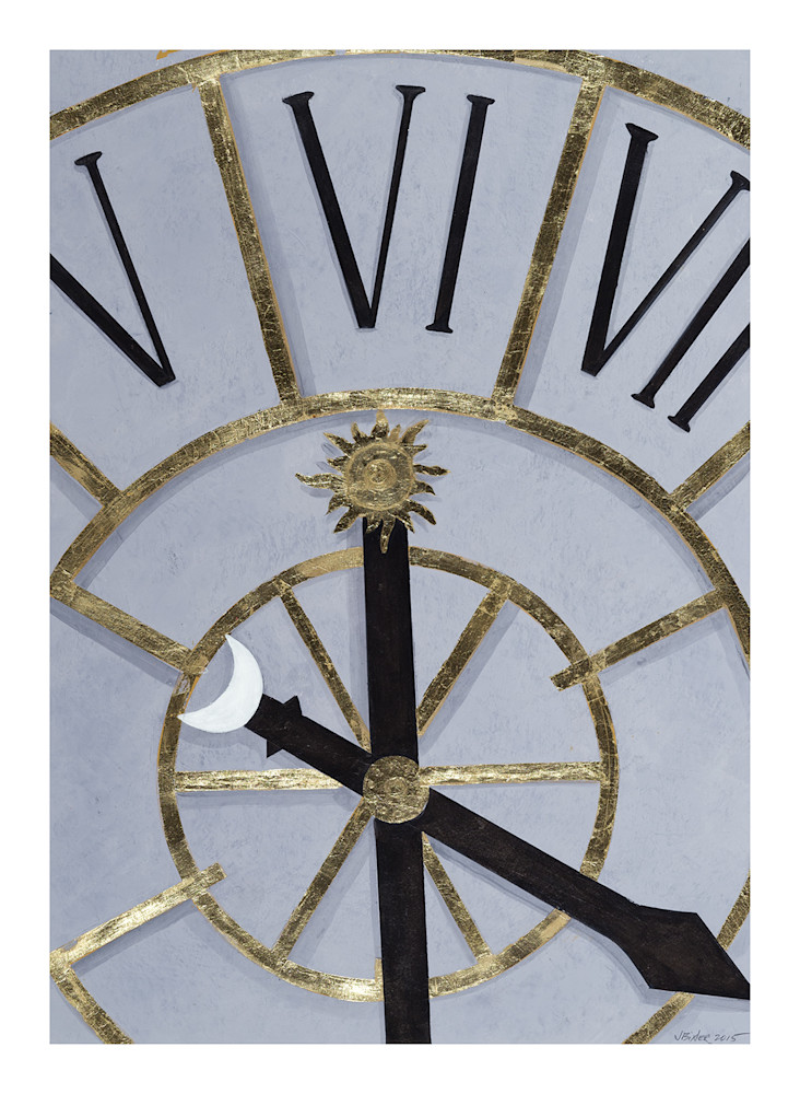 Old Post Office Clock ,Dc Art | Joan Bixler Art