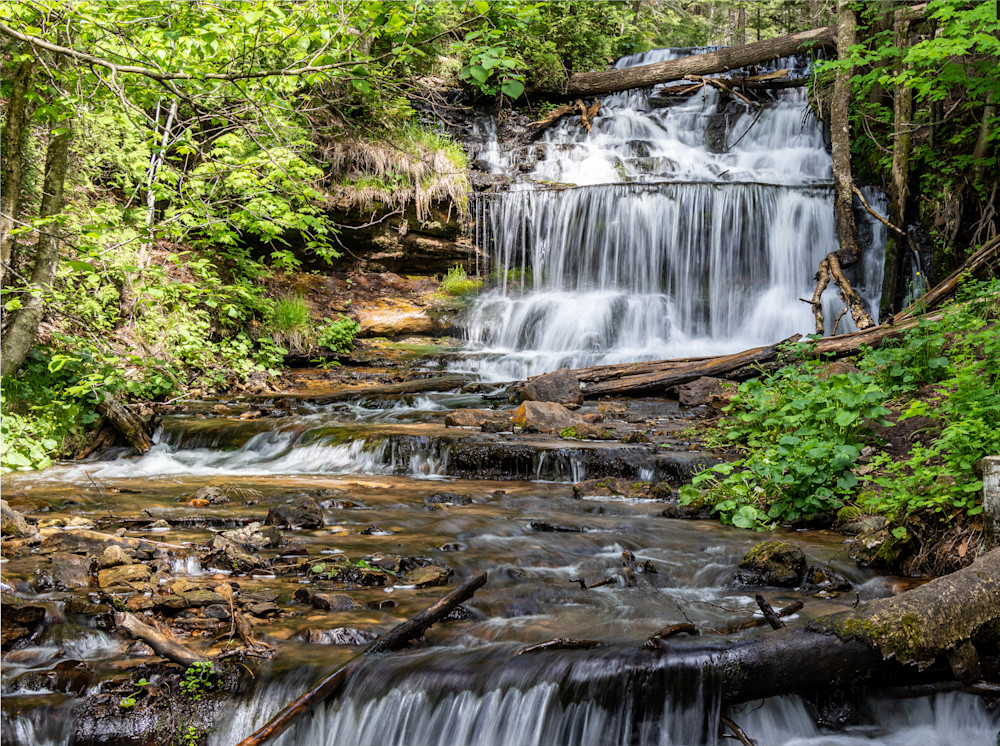 Wagner Falls Art | Don Peterson Photography