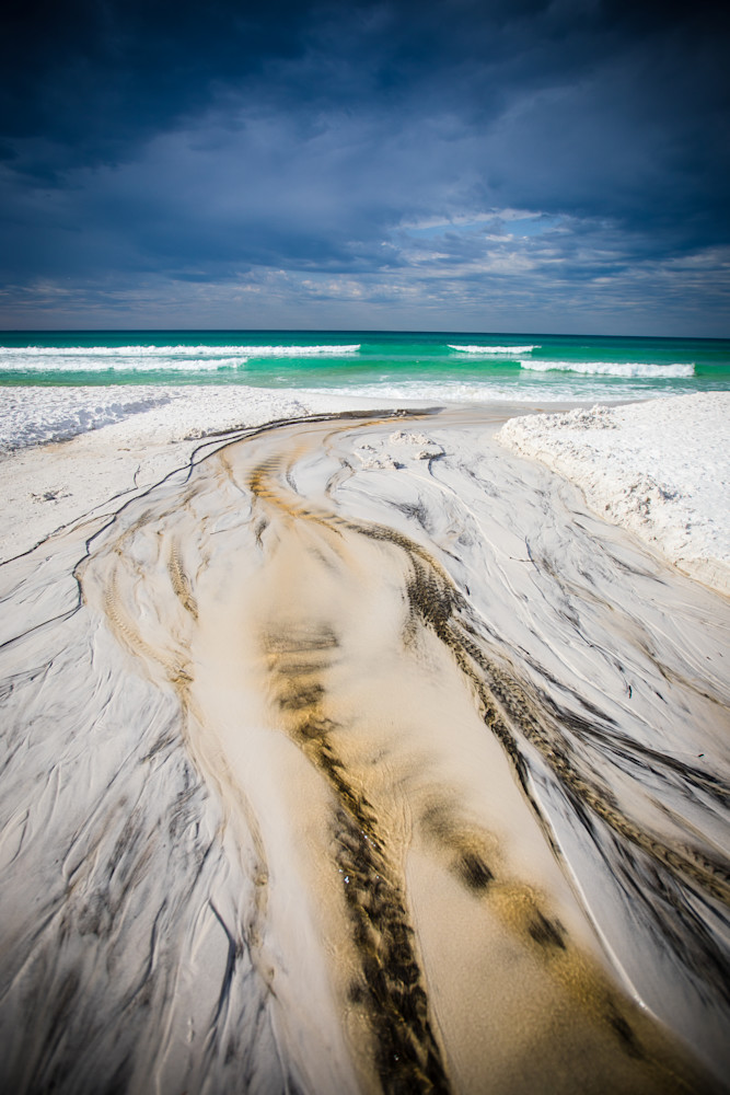 Beach Channels I Photography Art | Teri K. Miller Photography