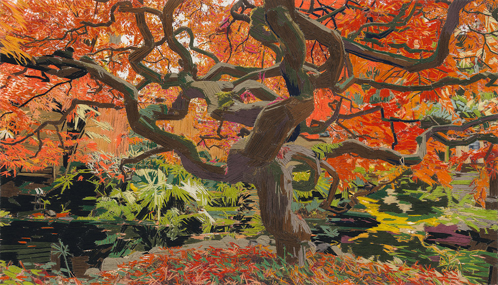 Twisted Tree Web Art | David Poyant Paintings