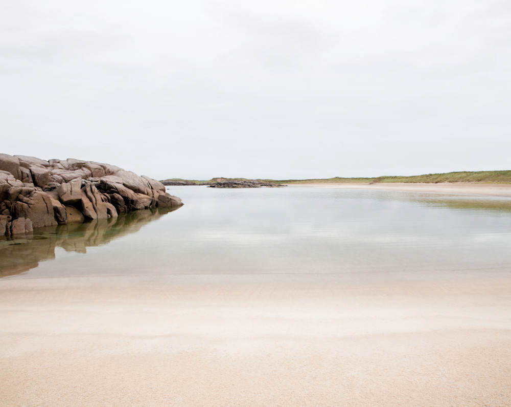 A tranquil seascape of coastal Ireland by Mia DelCasino