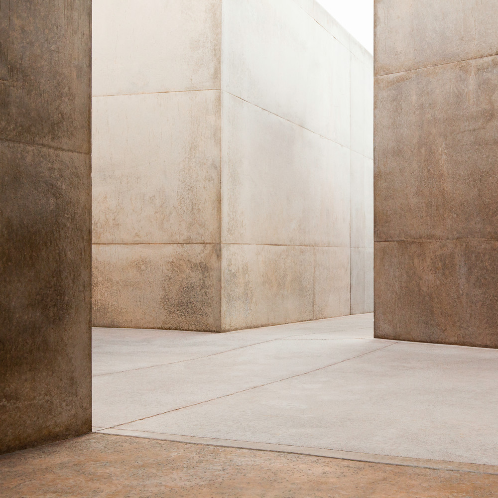 Abstract fine art photograph of the walls of Amangiri in Utah by Mia DelCasino
