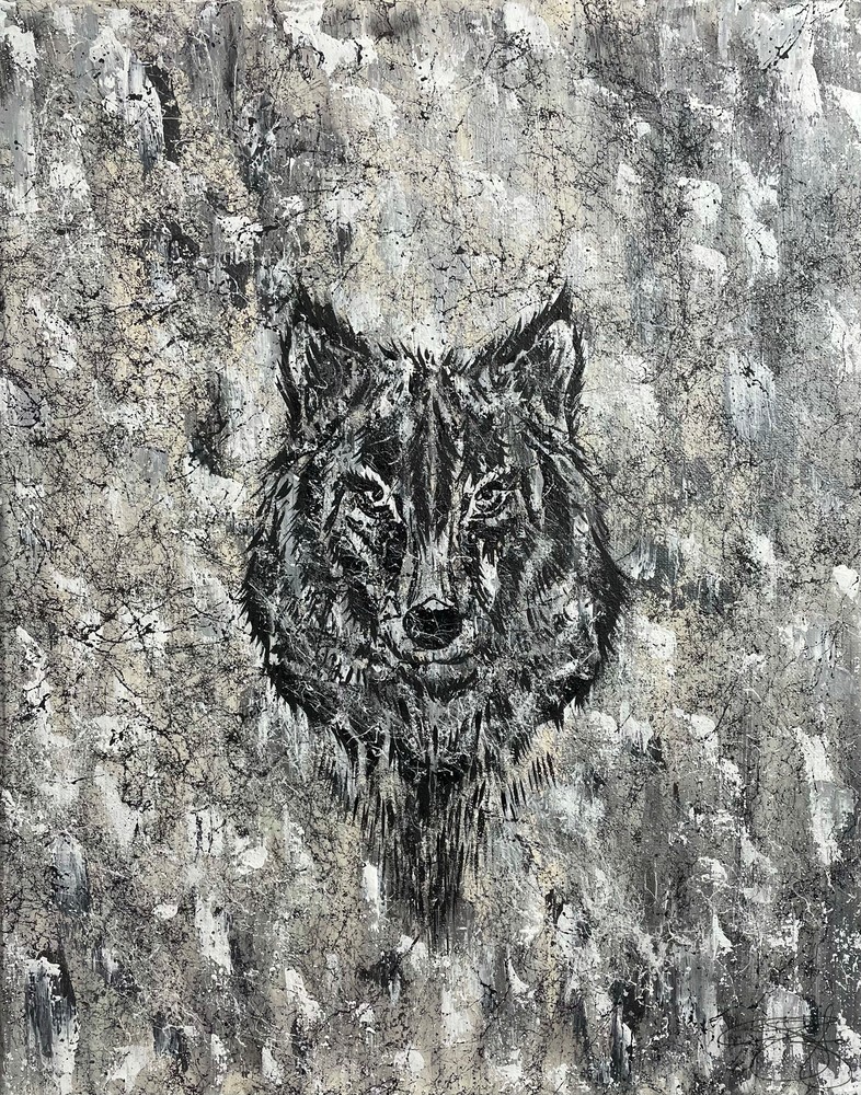 Shadow Wolf Art | Anthony Joseph Art Gallery