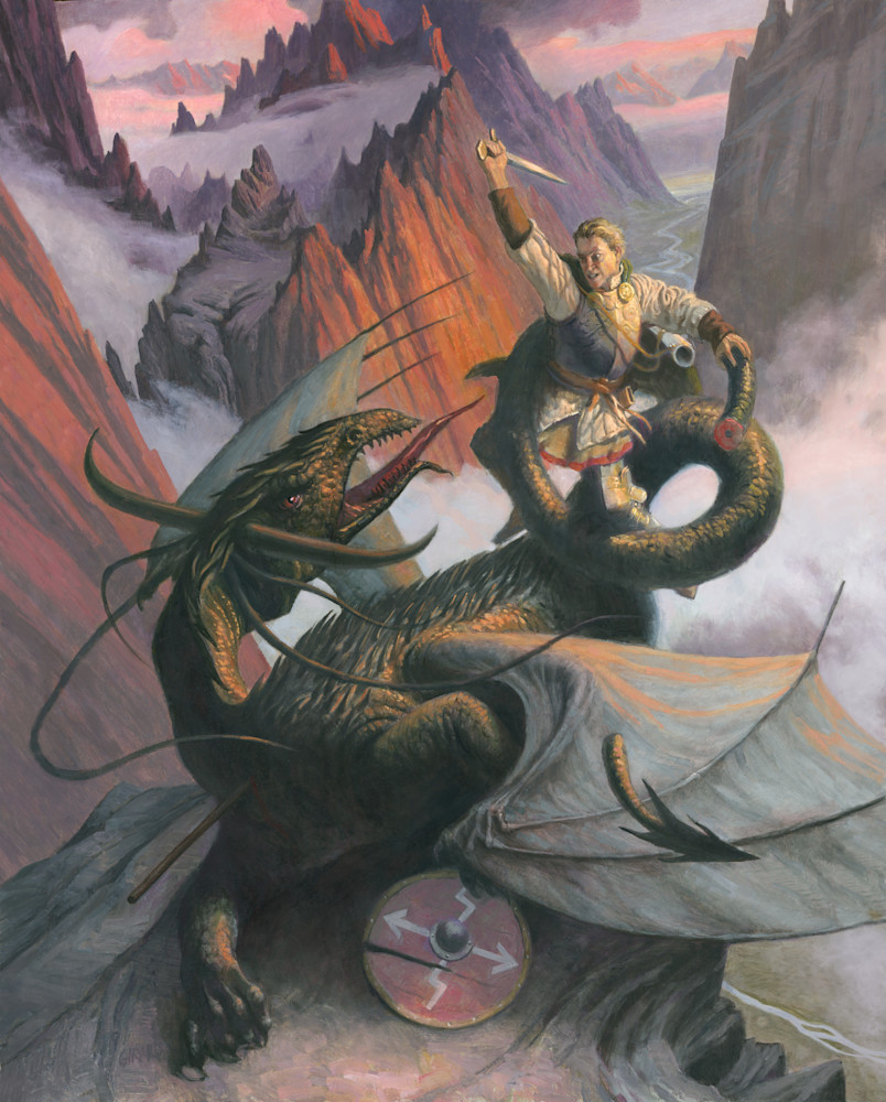 Dragon Slayer Art | Studio Girard