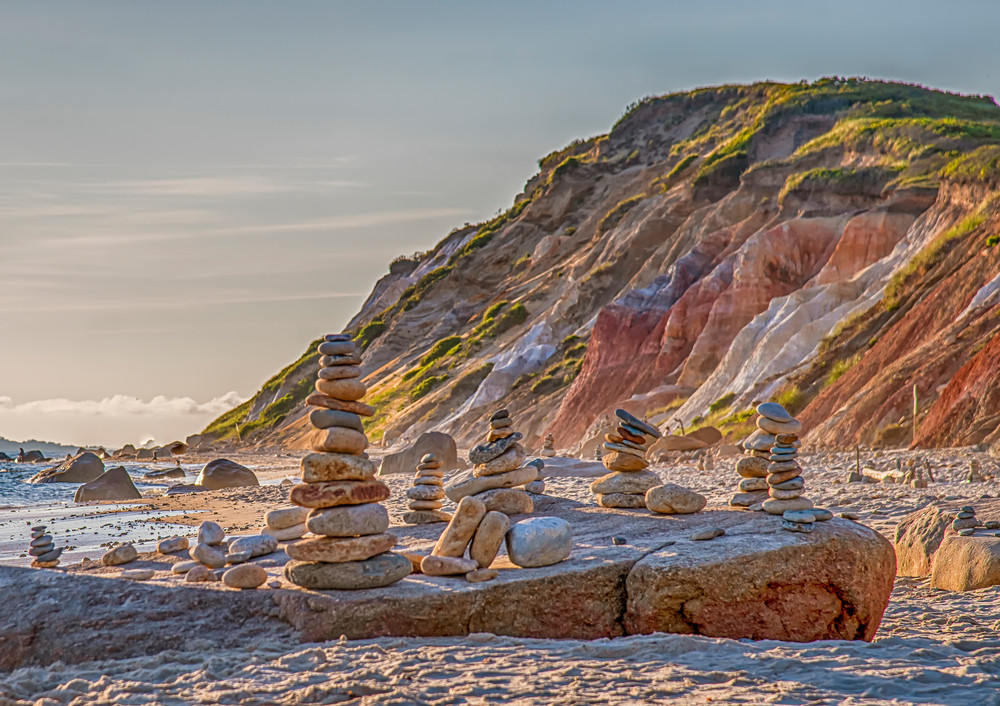 Gay Head Cliffs Summer Cairn Art | Michael Blanchard Inspirational Photography - Crossroads Gallery Gay Head Cliffs Summer Cairn Art | Michael Blanchard Inspirational Photography - Crossroads Gallery