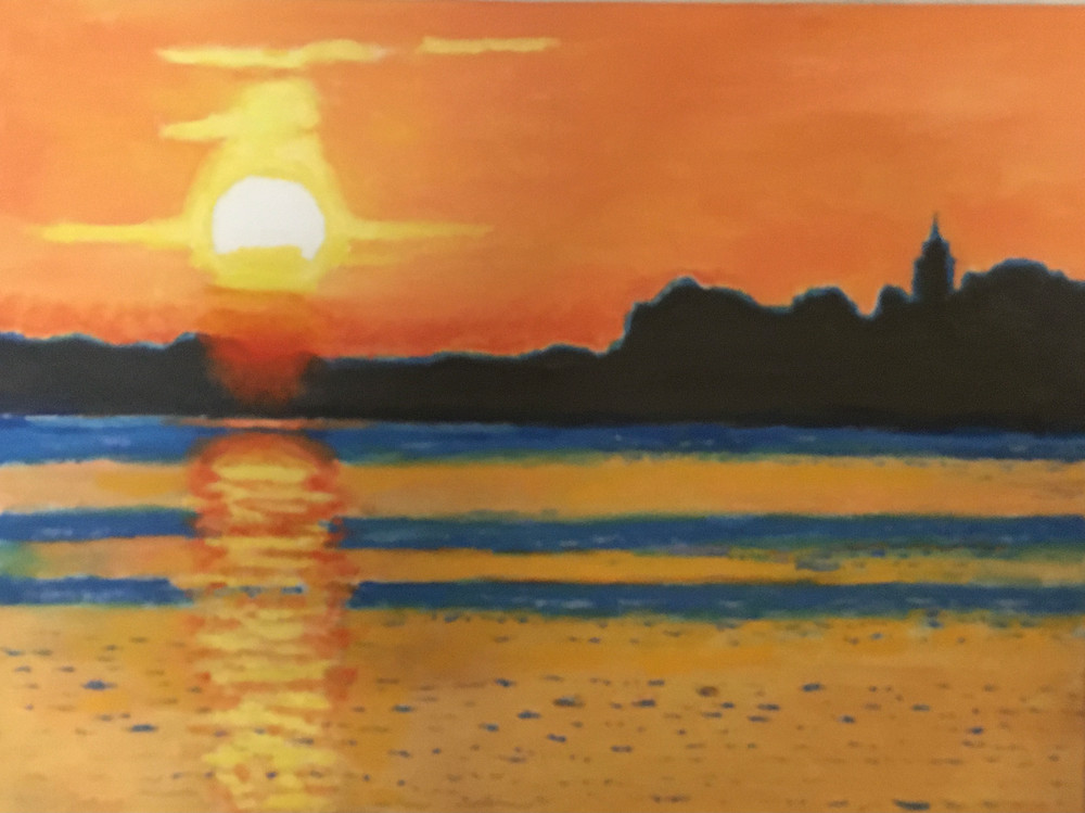 Sunset Over Lake Kelly Art | JoemcInroy