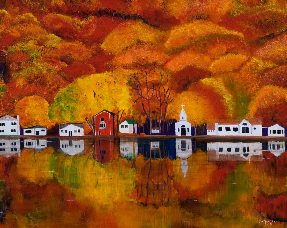 Autumn Reflections Art | O'Bannon Studios