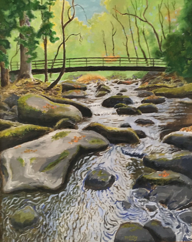 Lower Country,  Larger Stream Art | JoemcInroy