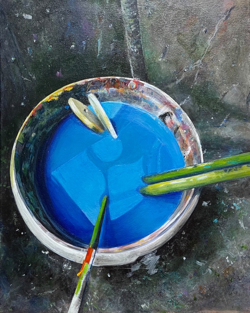 Joan's Paint Bucket Art | Joan Bixler Art