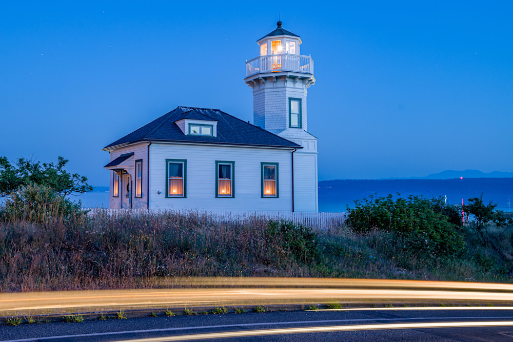Dimick Lighthouse In Port Townsend Photography Art | kramkranphoto
