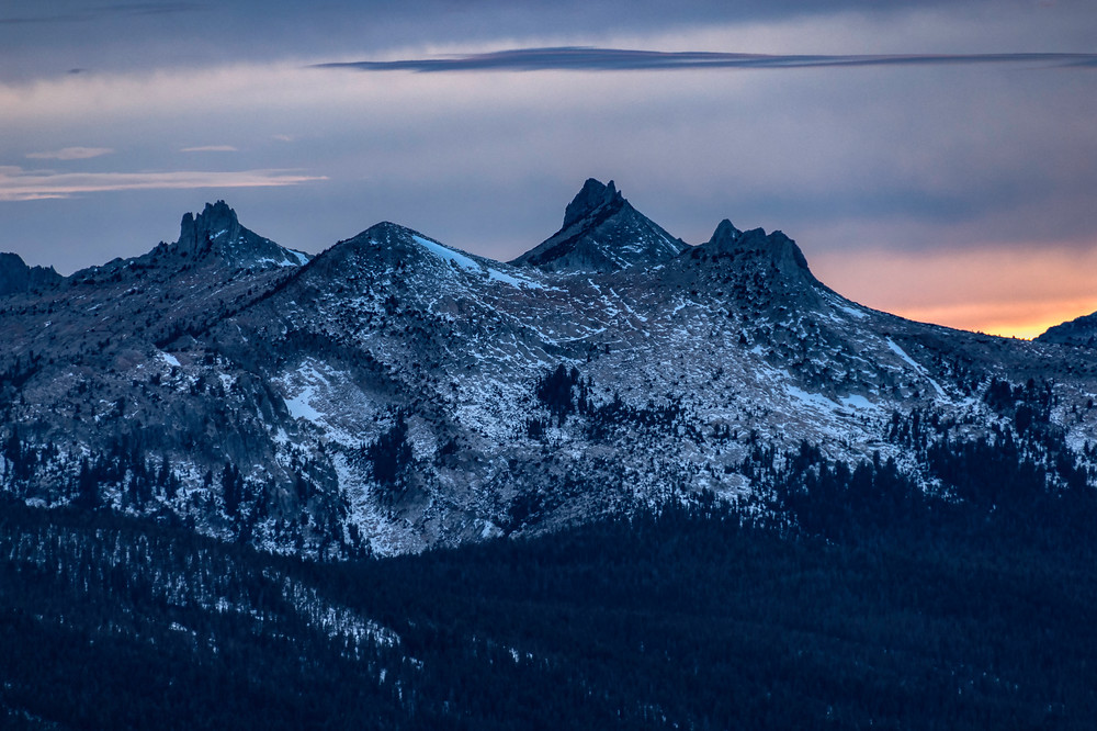 A Cold Sunset Yosemite Range Art | Inviting Light Photography®