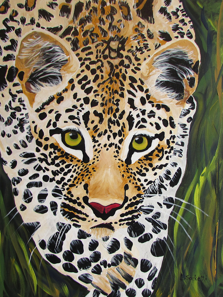 Spotted Leopard fine-art prints and merchandise | Linda Sacketti